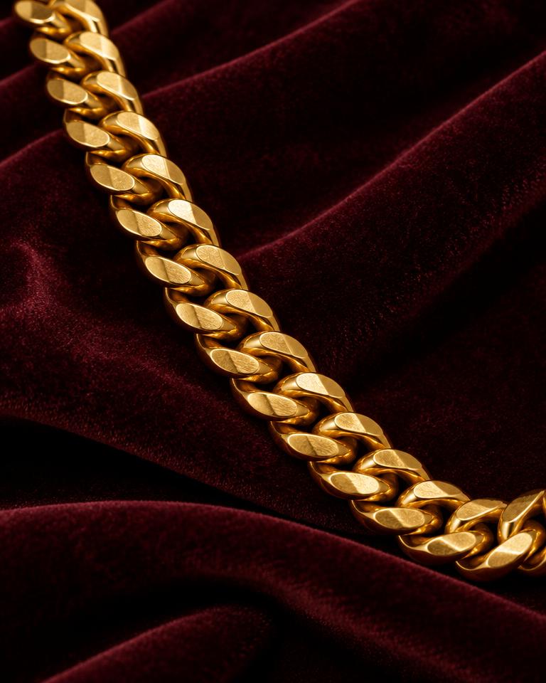 Gents Curb Chain 55cm