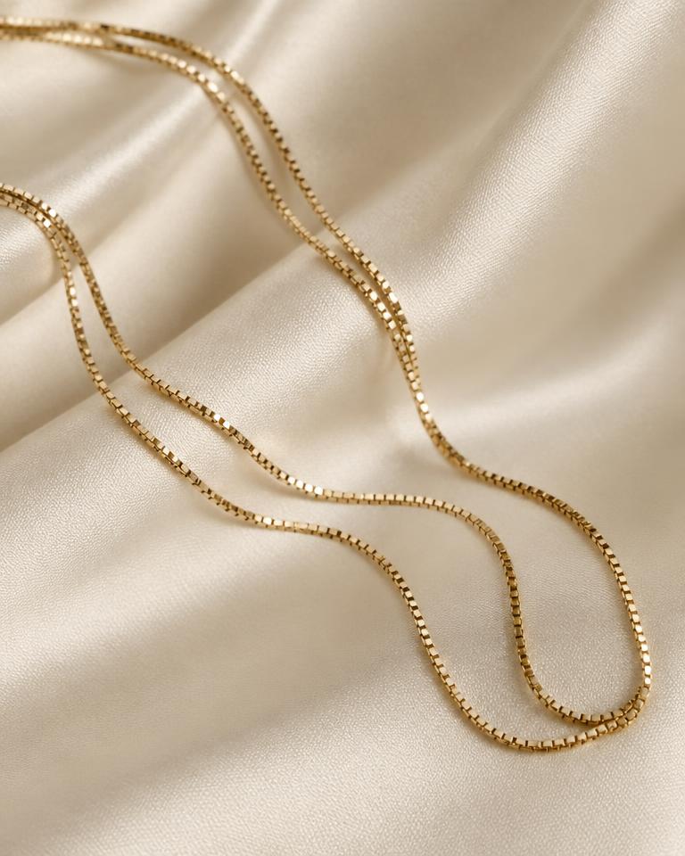 Fine Box Chain 40cm