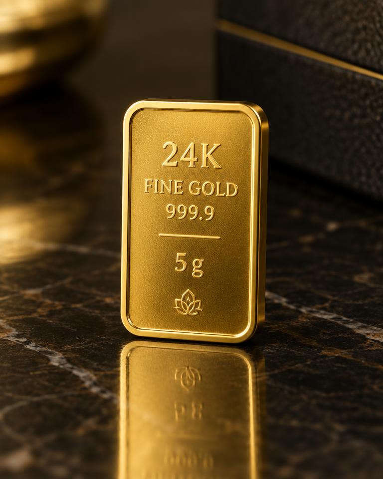 5g Gold Bar 24K